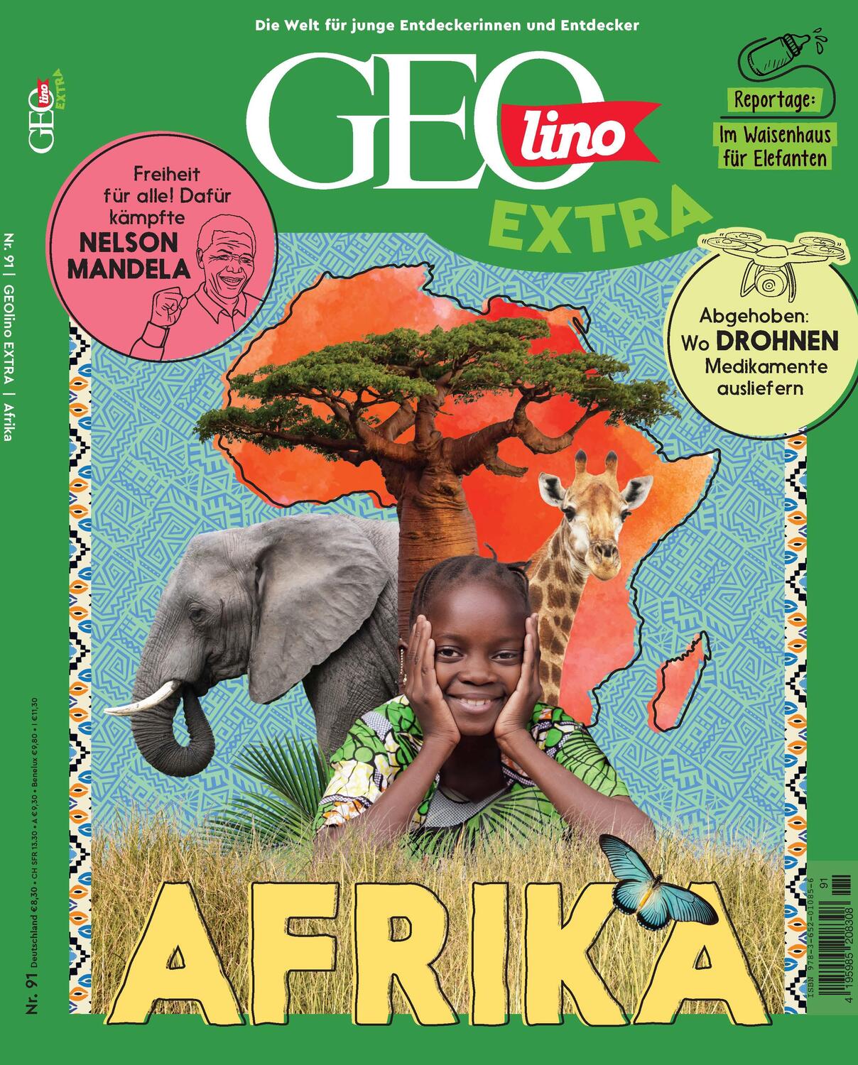 Cover: 9783652010856 | GEOlino extra 91/2021 - Afrika | Rosa Wetscher | Broschüre | 84 S.