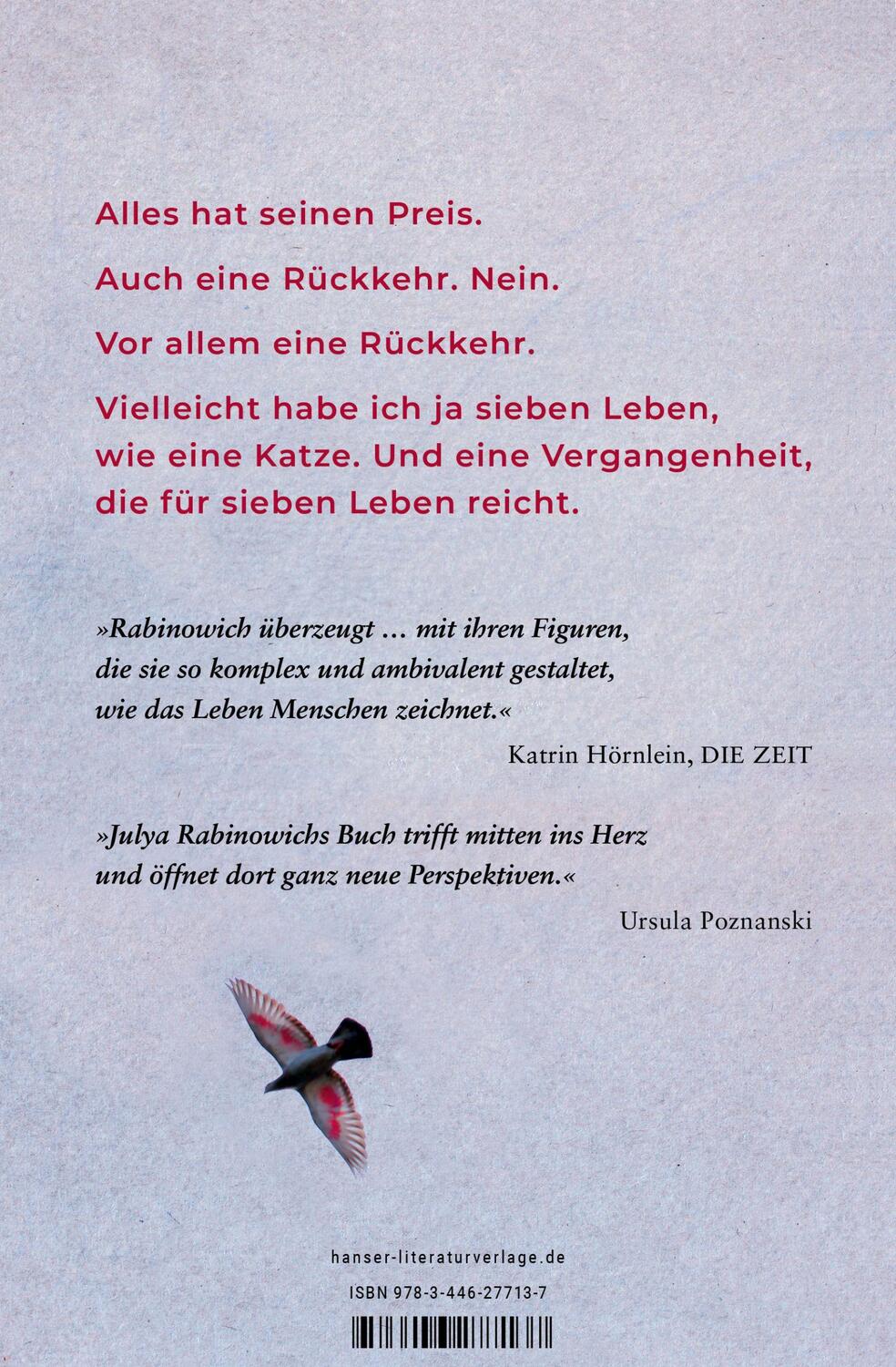 Bild: 9783446277137 | Der Geruch von Ruß und Rosen | Julya Rabinowich | Taschenbuch | 240 S.