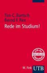 Cover: 9783825229764 | Rede im Studium! | Eine Einführung | Bartsch | Taschenbuch | 175 S.