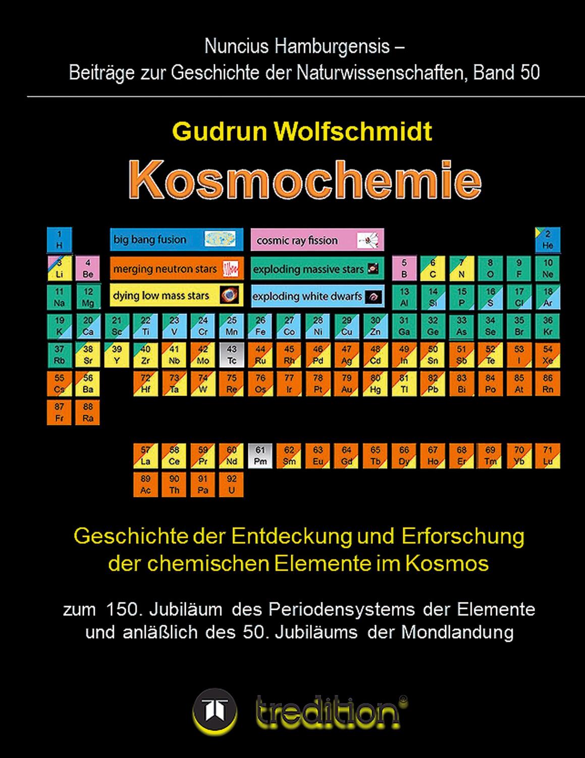 Cover: 9783347783041 | Kosmochemie - Geschichte der Entdeckung und Erforschung der...