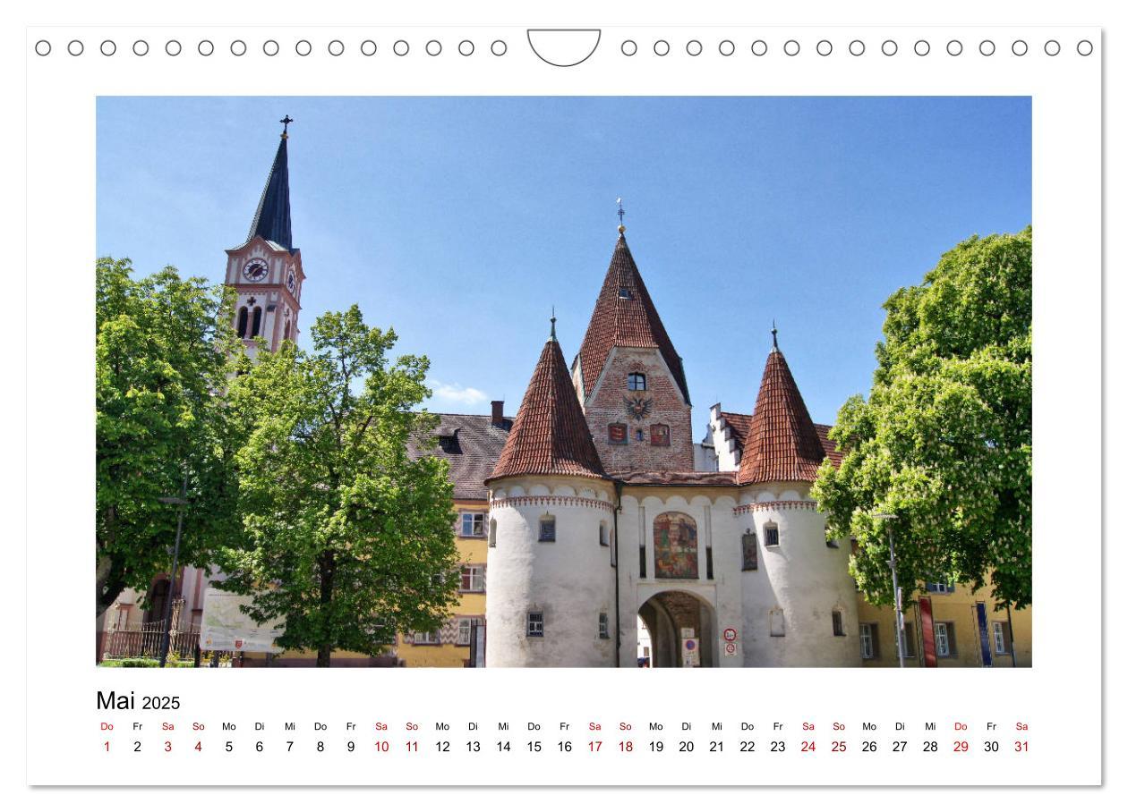 Bild: 9783435371235 | Weißenhorn (Wandkalender 2025 DIN A4 quer), CALVENDO Monatskalender