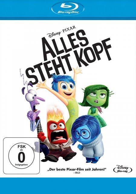 Cover: 8717418470067 | Alles steht Kopf | Pete Docter (u. a.) | Blu-ray Disc | 95 Min. | 2015