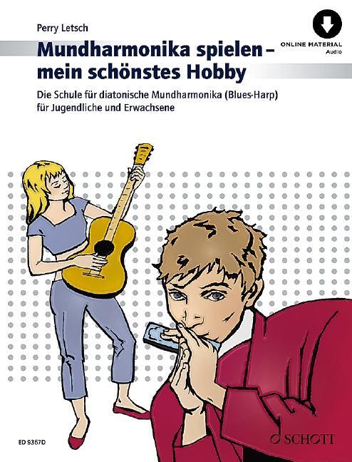 Cover: 9783795723415 | Mundharmonika spielen - mein schönstes Hobby | Perry Letsch | Buch