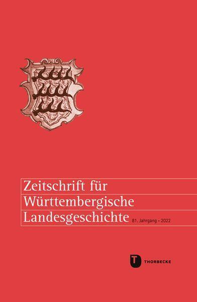 Cover: 9783799595858 | Zeitschrift für Württembergische Landesgeschichte 81 (2022) | Rückert