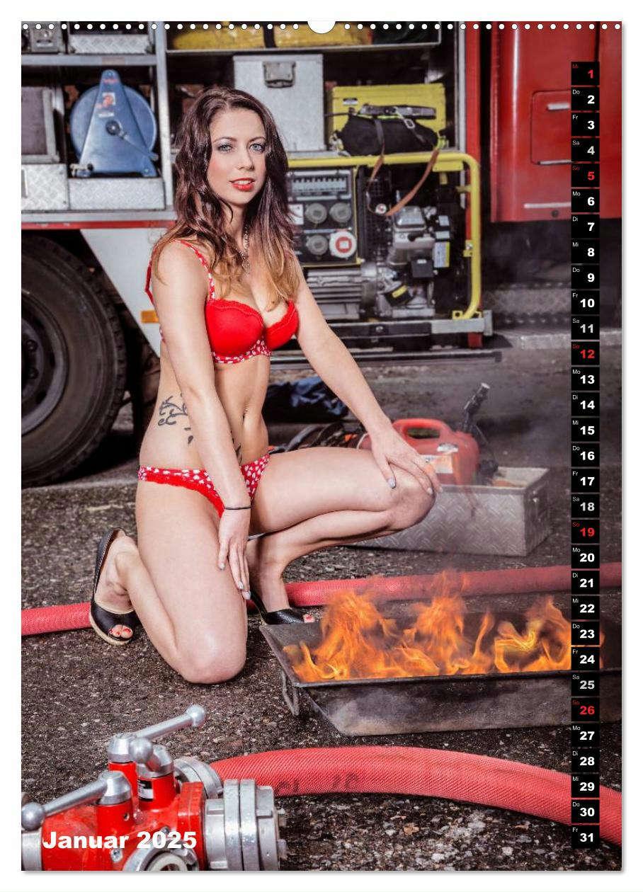 Bild: 9783457034491 | Feuerwehrkalender 2025 (hochwertiger Premium Wandkalender 2025 DIN...