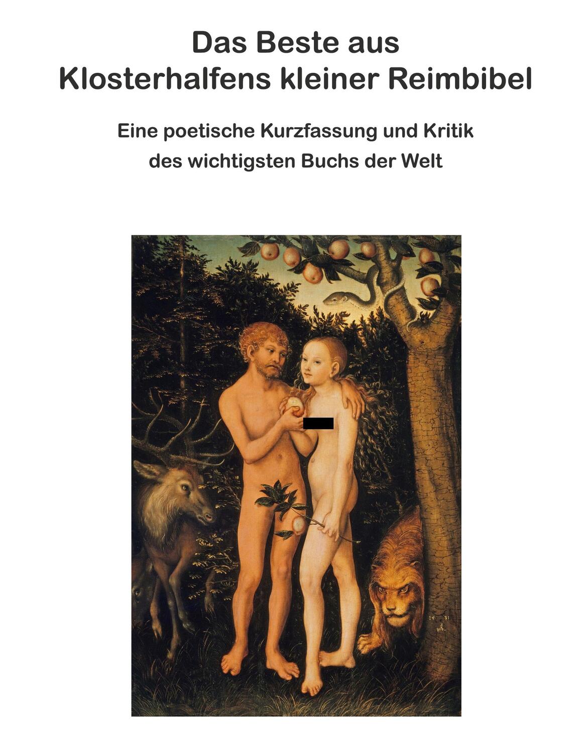 Cover: 9783757882914 | Das Beste aus Klosterhalfens kleiner Reimbibel | Klosterhalfen | Buch