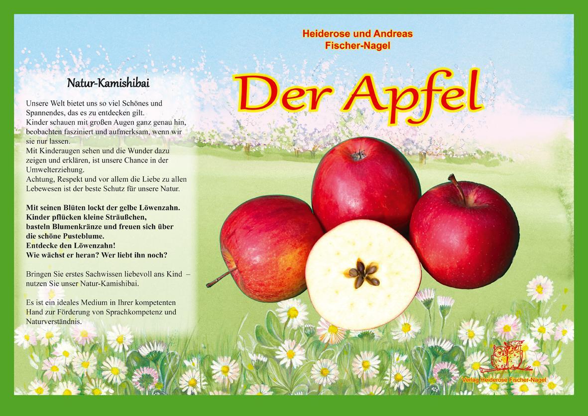Cover: 9783930038718 | Naturkamishibai - Der Apfel | Heiderose Fischer-Nagel (u. a.) | Stück