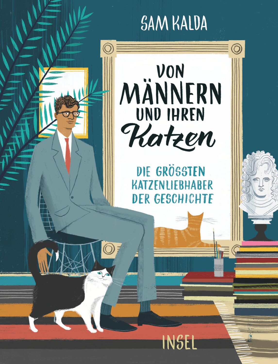 Cover: 9783458177449 | Von Männern und ihren Katzen | Sam Kalda | Buch | Deutsch | 2018