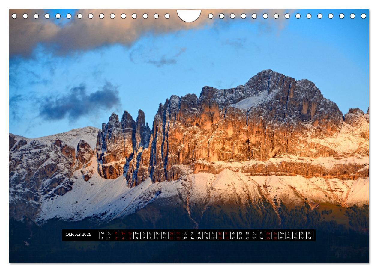 Bild: 9783435072392 | Dolomiten - Latemar und Rosengarten (Wandkalender 2025 DIN A4...