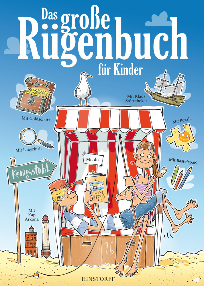Cover: 9783356018318 | Das große Rügenbuch für Kinder | Claas Jsnssen | Taschenbuch | 2014