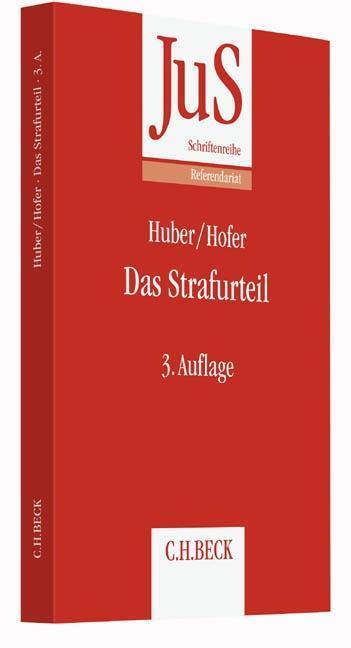 Cover: 9783406696039 | Das Strafurteil | Michael/Hofer, Johannes Huber | Taschenbuch | XIII