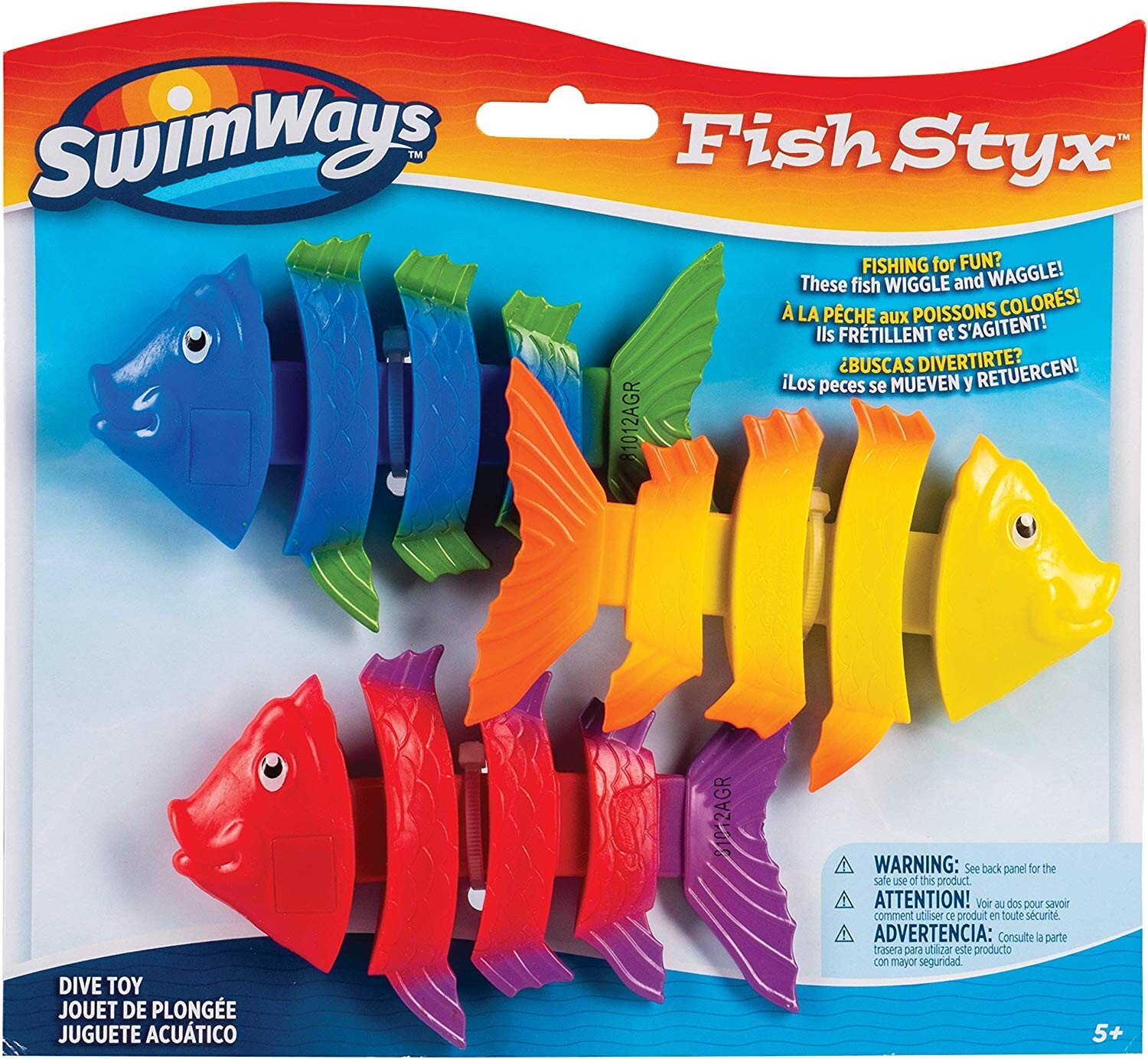 Cover: 778988560938 | Swimways 6046823 - Fish Styx, Fische 3er Set, Tauchspielzeug | Deutsch