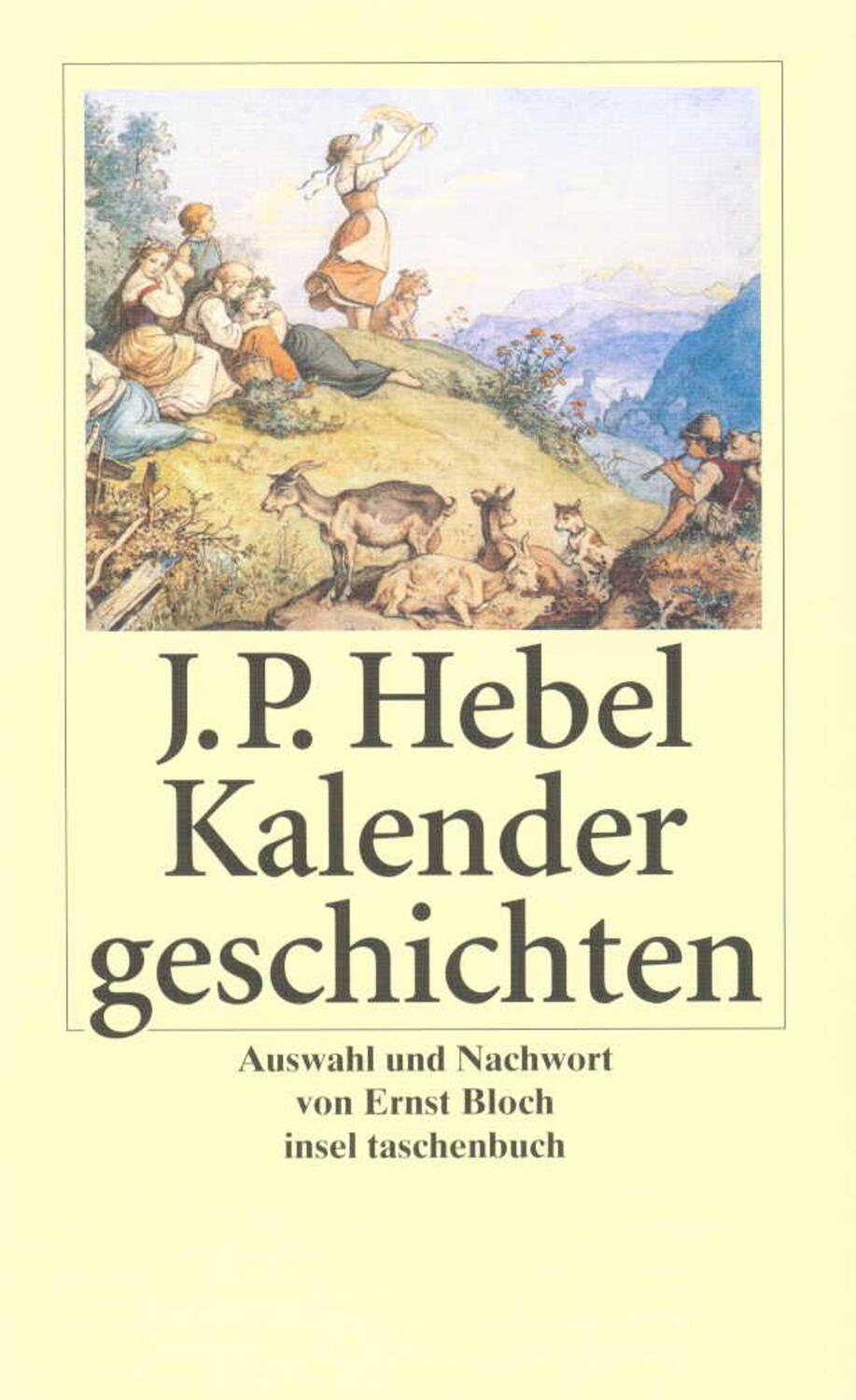 Cover: 9783458317173 | Kalendergeschichten | Johann Peter Hebel | Taschenbuch | 149 S.