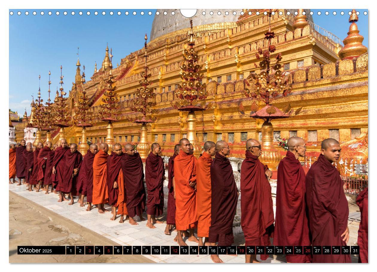 Bild: 9783435681860 | Myanmar - Burma (Wandkalender 2025 DIN A3 quer), CALVENDO...