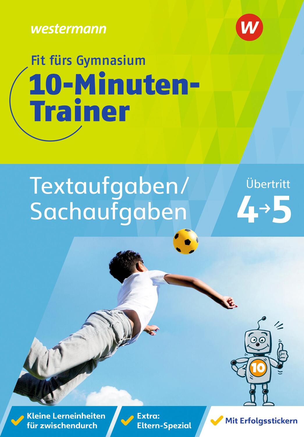 Cover: 9783742602954 | Fit fürs Gymnasium - Der 10-Minuten-Trainer. Übertritt 4 / 5...
