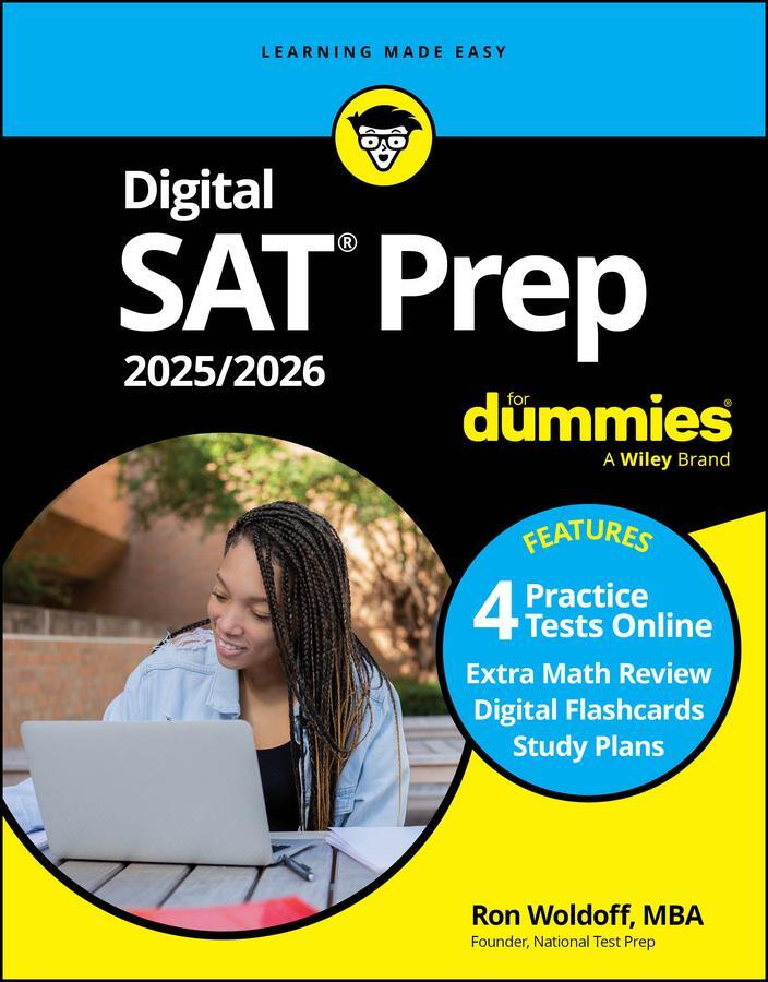 Cover: 9781394258277 | Digital SAT Prep 2025/2026 for Dummies | Ron Woldoff | Taschenbuch