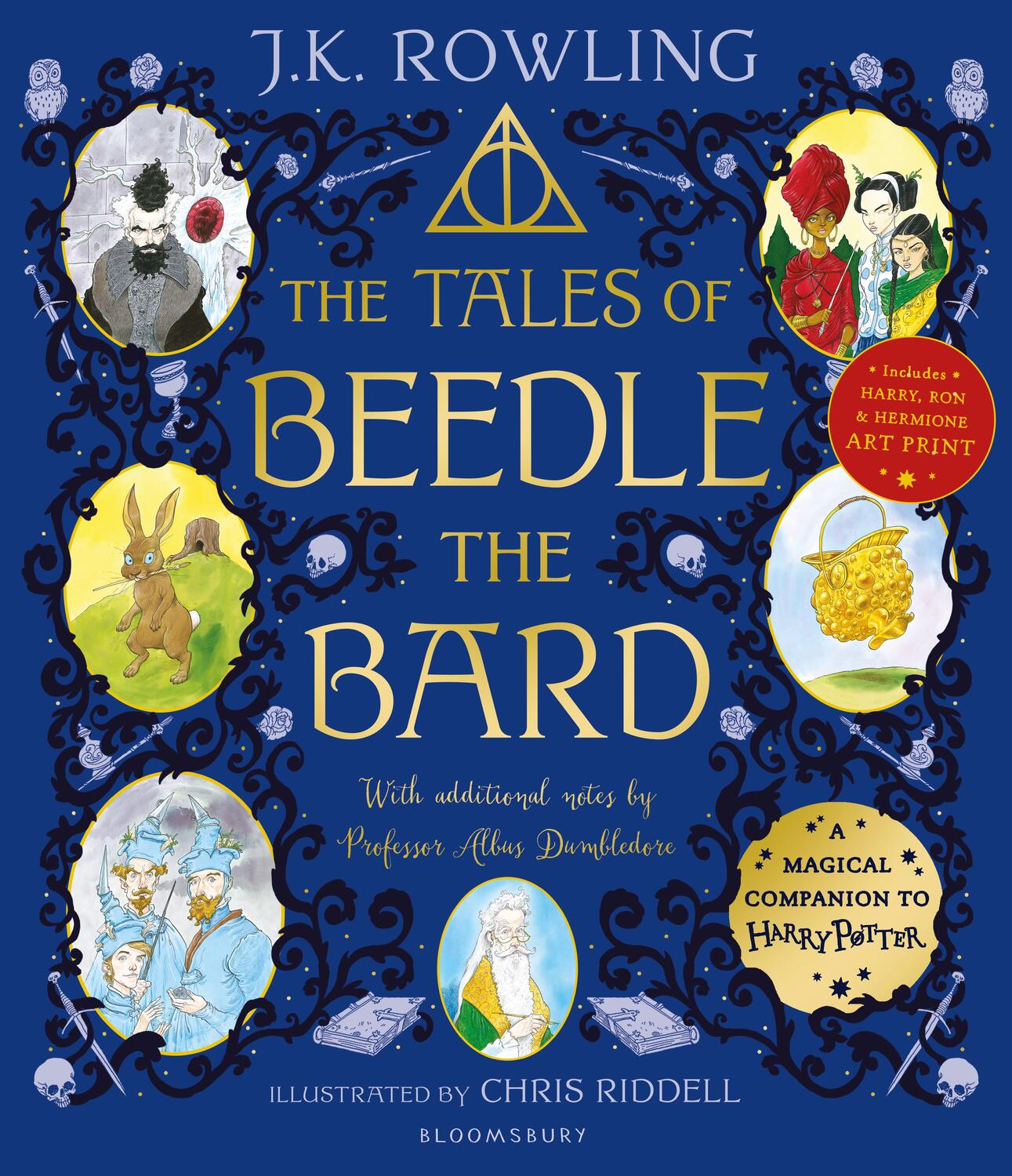Cover: 9781526637895 | The Tales of Beedle the Bard - Illustrated Edition | J. K. Rowling