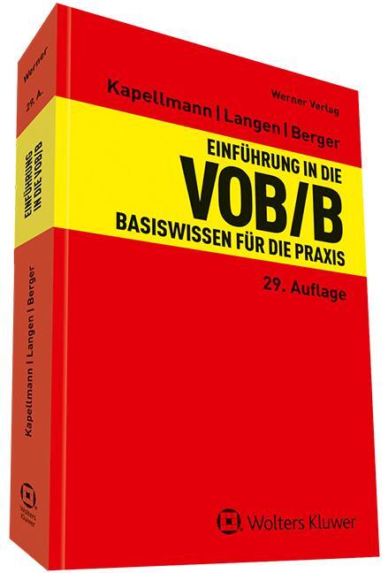 Cover: 9783804153950 | Einführung in die VOB / B | Basiswissen für die Praxis | Taschenbuch