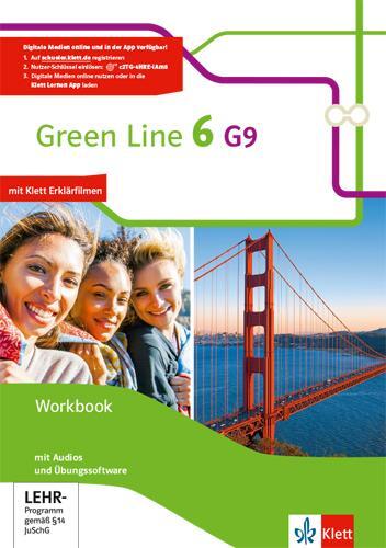 Cover: 9783128542683 | Green Line 6 G9. Workbook. Workbook mit Audios und Übungssoftware...