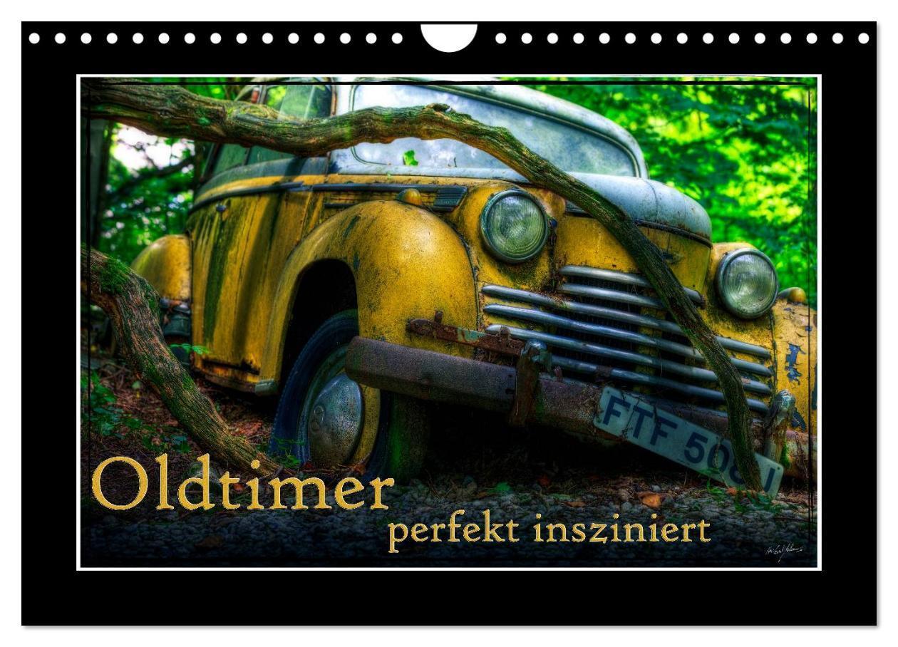 Cover: 9783383272042 | Oldtimer perfekt insziniert (Wandkalender 2024 DIN A4 quer),...