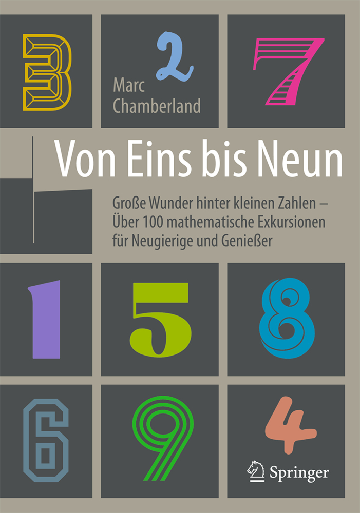 Cover: 9783662502501 | Von Eins bis Neun | Marc Chamberland | Taschenbuch | xi | Deutsch