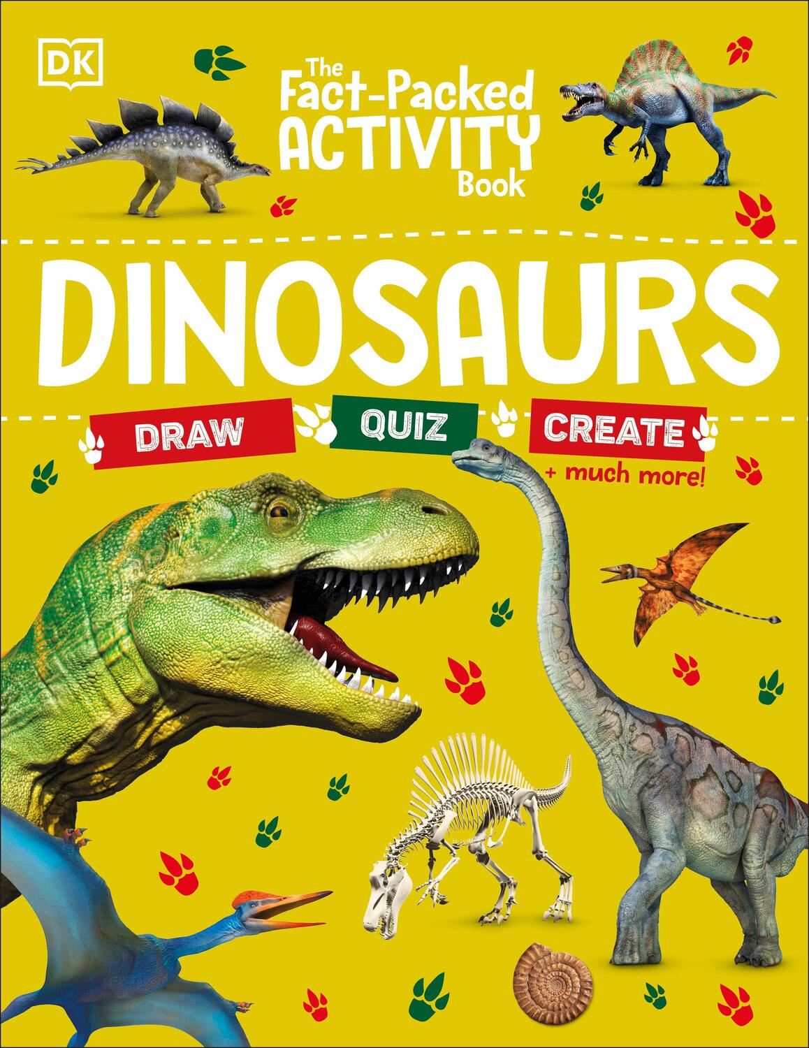 Cover: 9780241538418 | The Fact-Packed Activity Book: Dinosaurs | Dk | Taschenbuch | Englisch