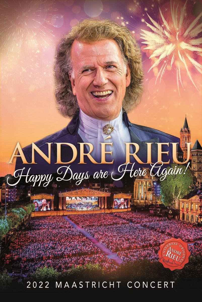 Cover: 7444754887853 | Happy Days Are Here Again | André Rieu | DVD | 2023