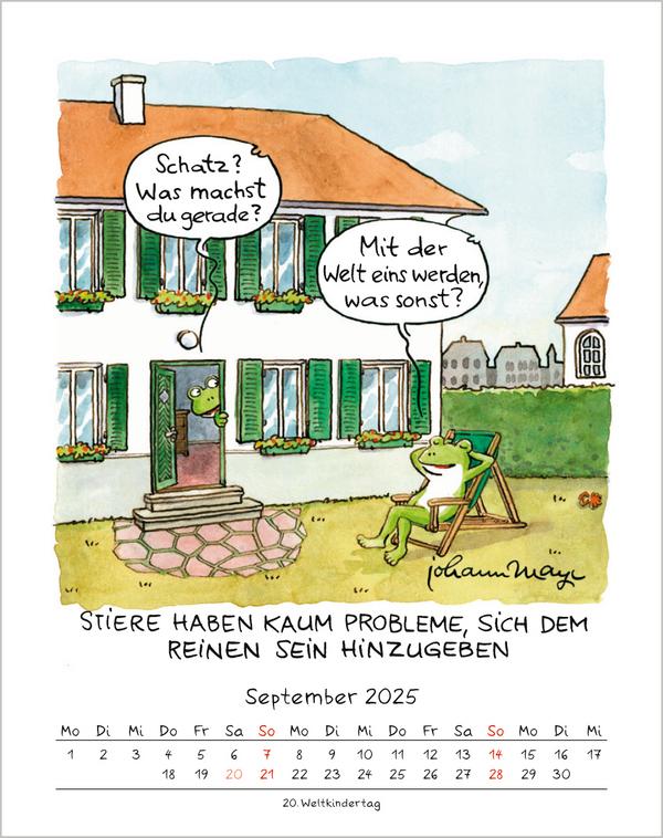 Bild: 9783731876632 | Stier 2025 | Verlag Korsch | Kalender | Spiralbindung | 13 S. | 2025