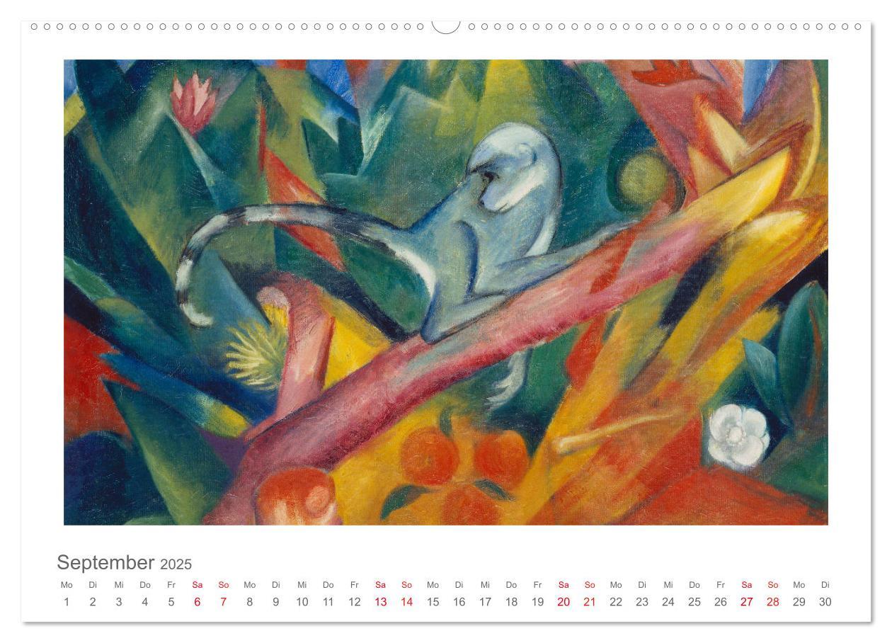 Bild: 9783435324033 | Franz Marc 2025 (Wandkalender 2025 DIN A2 quer), CALVENDO...