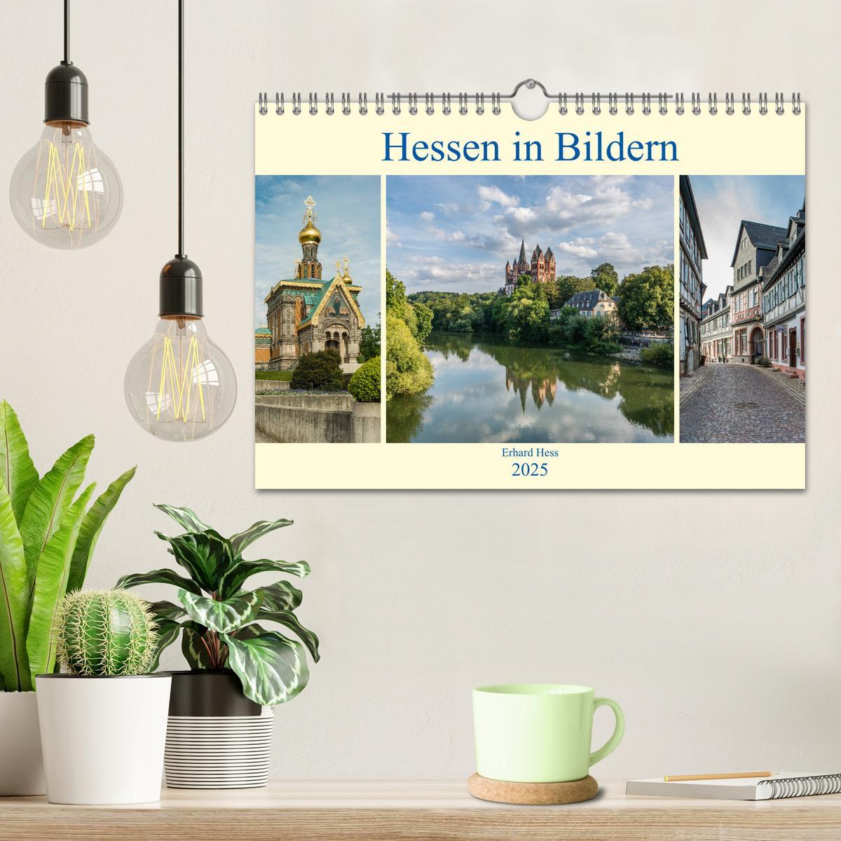 Bild: 9783435388172 | Hessen in Bildern (Wandkalender 2025 DIN A4 quer), CALVENDO...