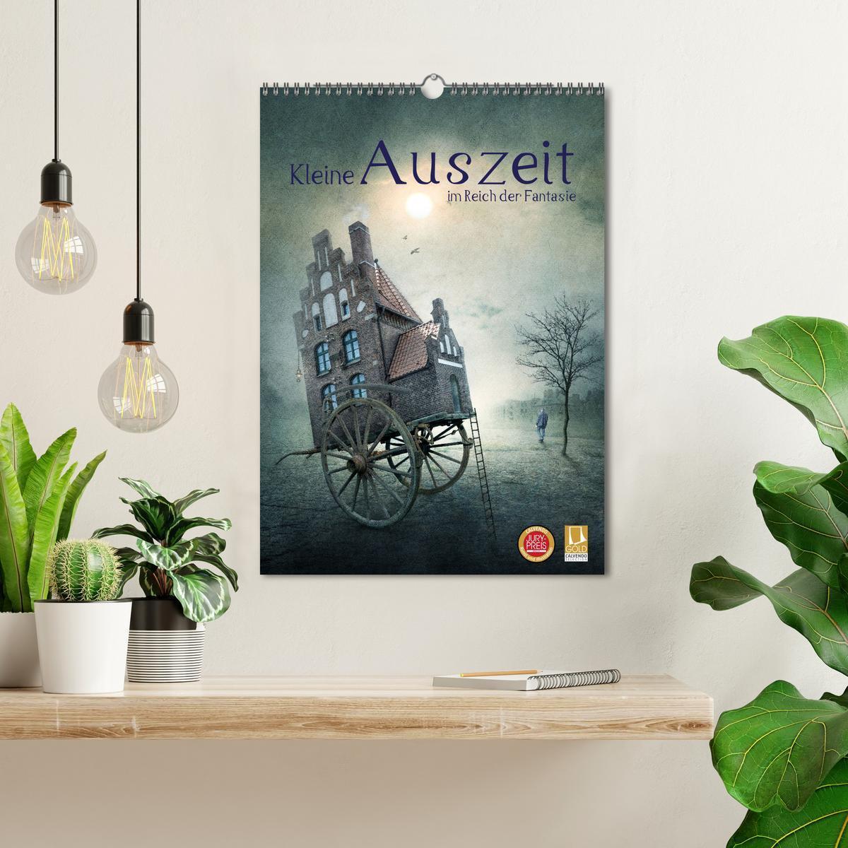 Bild: 9783435892884 | Kleine Auszeit im Reich der Fantasie (Wandkalender 2025 DIN A3...