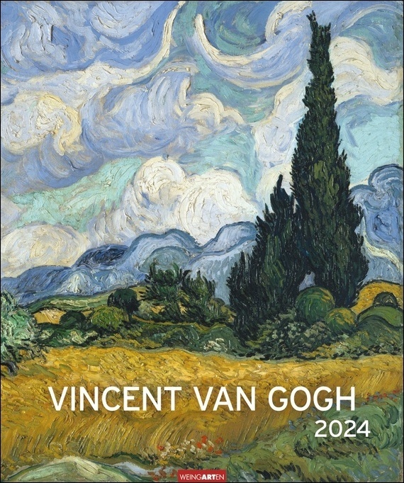 Cover: 9783840084980 | Vincent van Gogh Edition Kalender 2024. Kunstvoller Wandkalender...