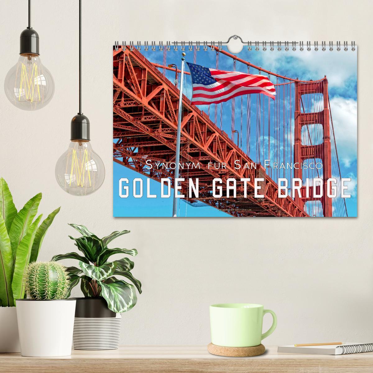 Bild: 9783435352142 | Golden Gate Bridge - Synonym für San Francisco (Wandkalender 2025...