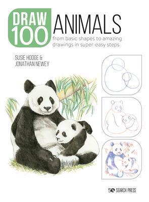 Cover: 9781800920354 | Draw 100: Animals | Jonathan Newey (u. a.) | Taschenbuch | Englisch