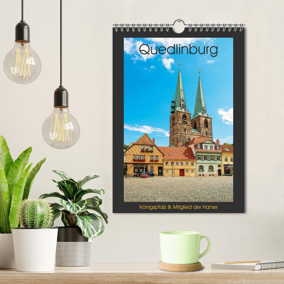 Bild: 9783435960903 | Quedlinburg - Königspfalz &amp; Mitglied der Hanse (Wandkalender 2025...