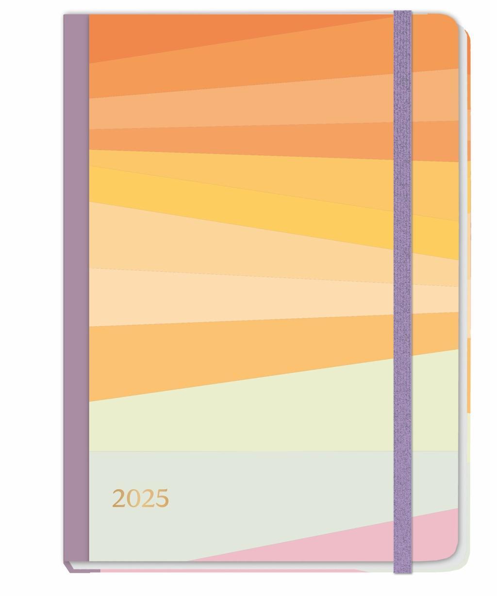 Cover: 9783756408481 | Design Diary Streifen 2025 | Buch | Bullet Journal Kalender Heye