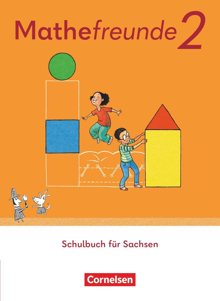 Cover: 9783464811290 | Mathefreunde 2. Schuljahr. Sachsen - Schulbuch mit Buchtaucher-App