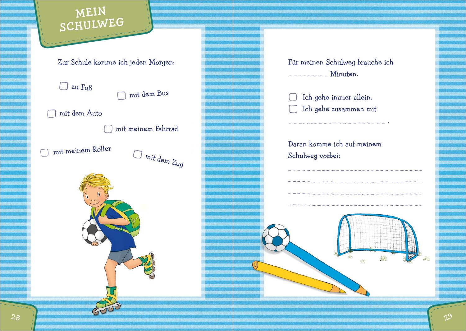Bild: 9783743205543 | Mein erster Schultag - Fußball | Buch | Eintragbücher | Deutsch | 2020