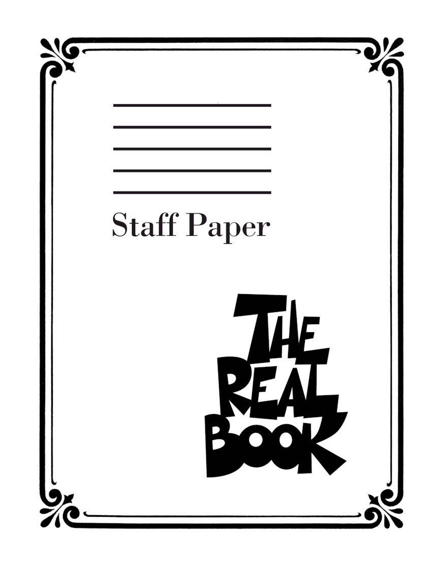 Cover: 884088246563 | The Real Book - Staff Paper | Fake Book | Buch | 2008 | Hal Leonard