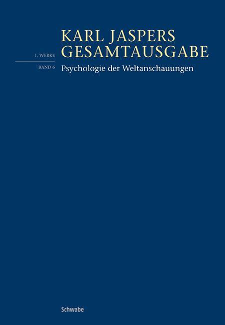 Cover: 9783796538322 | Psychologie der Weltanschauungen | Psychologie der Weltanschauungen