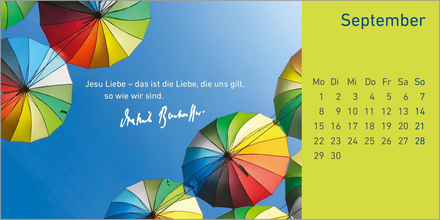 Bild: 9783579079288 | Jahres-Geleit 2025 | Dietrich Bonhoeffer | Kalender | 13 S. | Deutsch