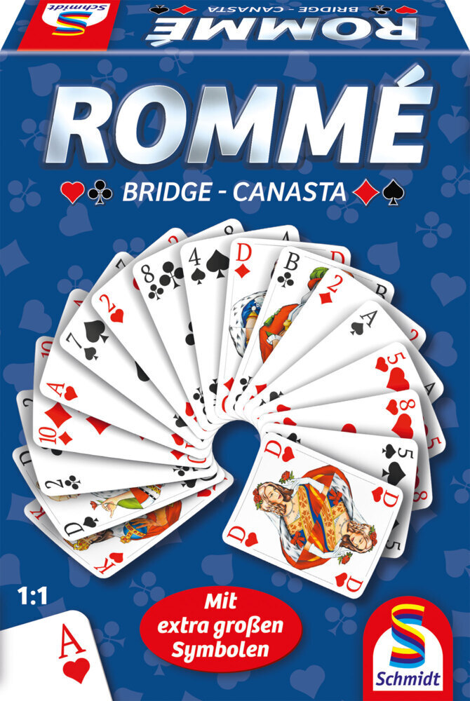 Cover: 4001504494209 | Rommé Bridge Canasta | Familienspiele Klein & Fein | Spiel | Deutsch