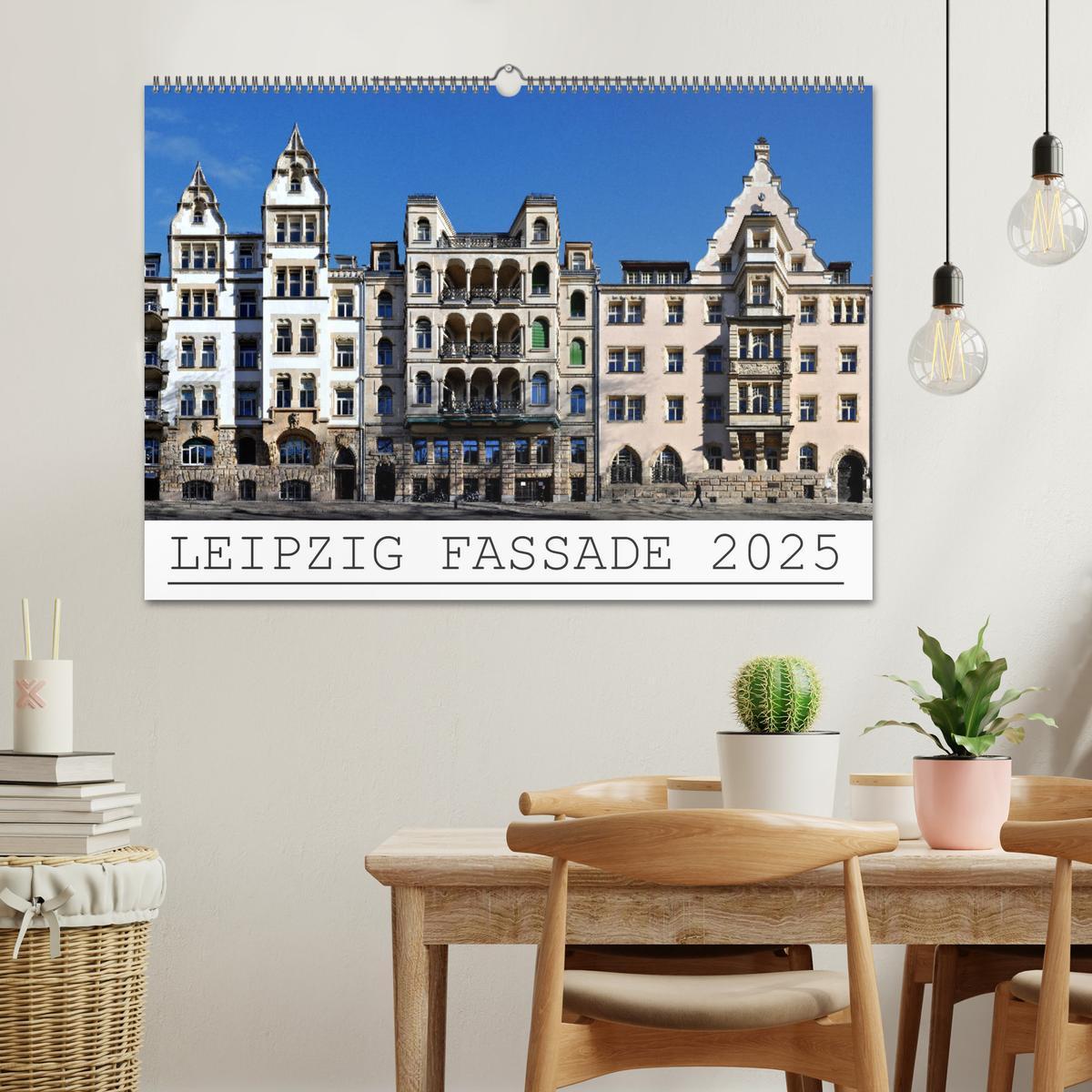 Bild: 9783435797981 | Leipzig Fassade 2025 (Wandkalender 2025 DIN A2 quer), CALVENDO...