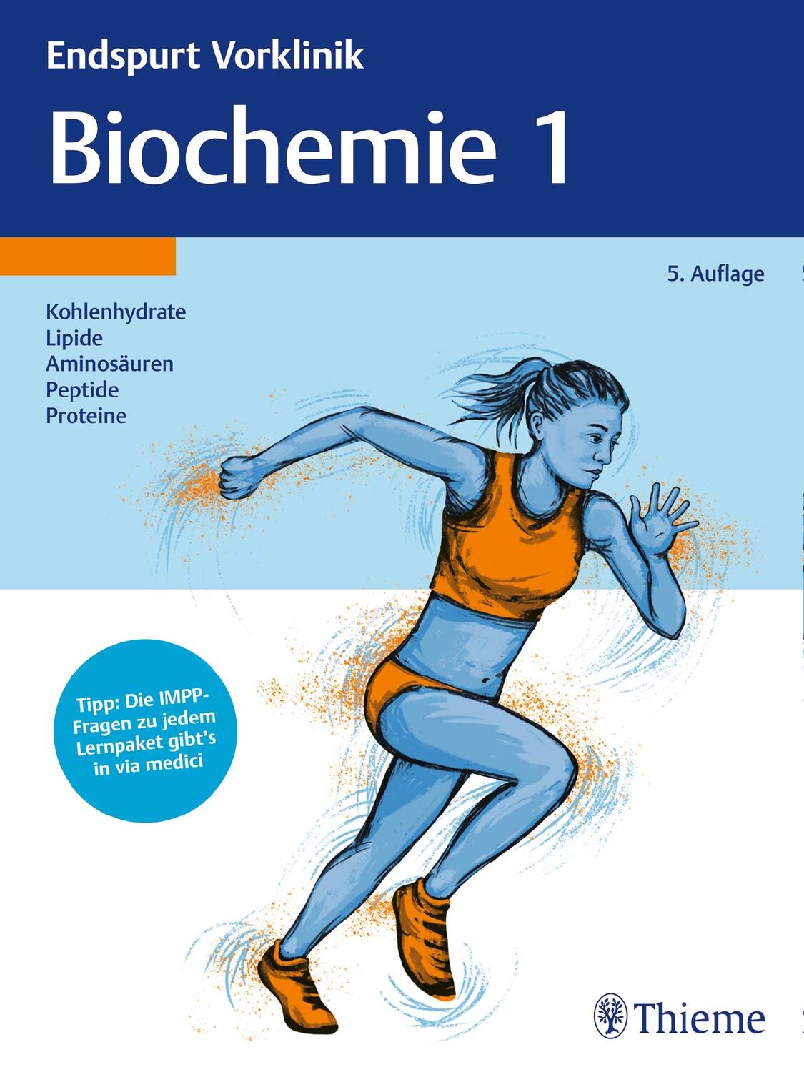 Cover: 9783132433670 | Endspurt Vorklinik: Biochemie 1 | Die Skripten fürs Physikum | Buch