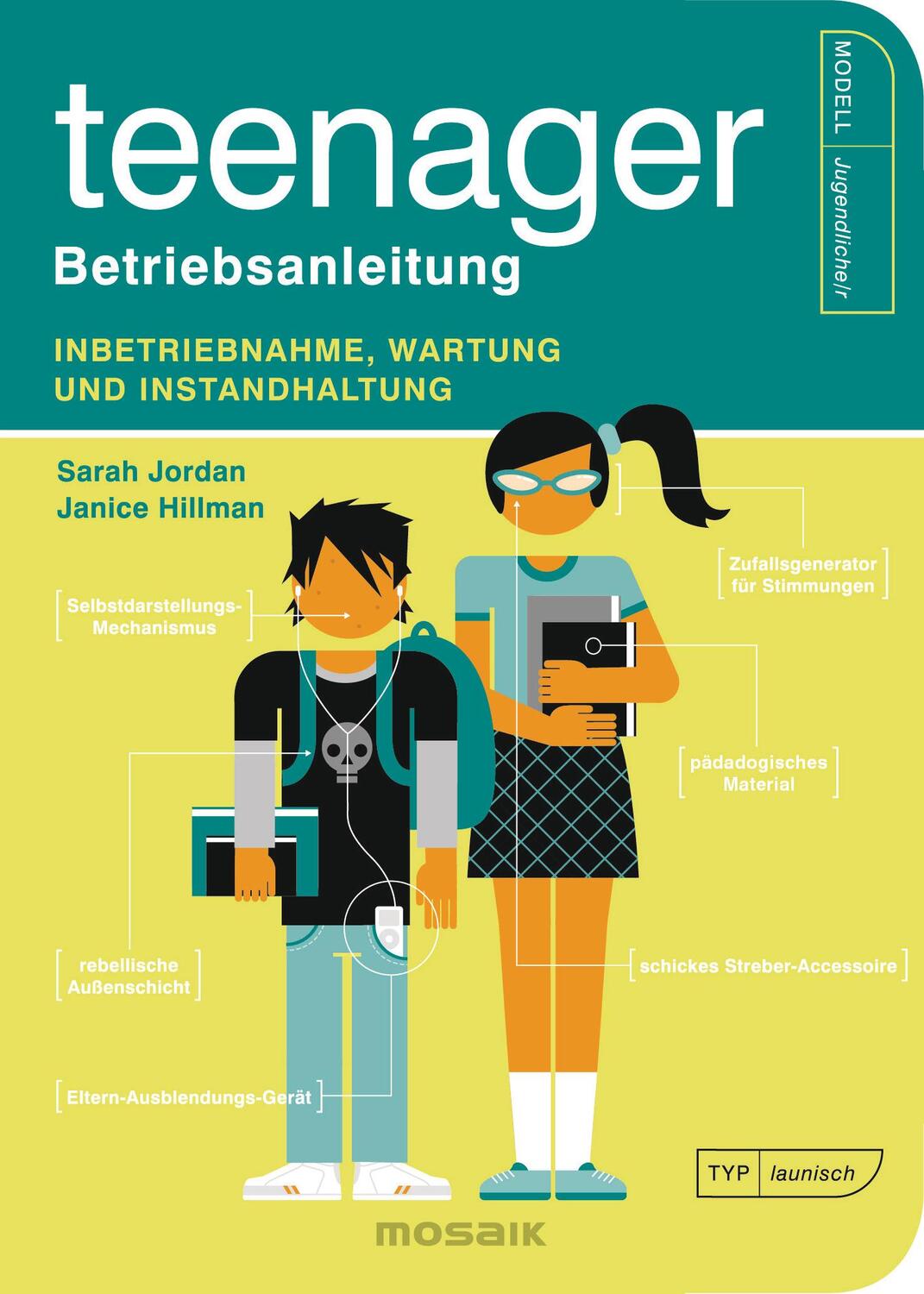Cover: 9783442394081 | Teenager - Betriebsanleitung | Sarah Jordan (u. a.) | Taschenbuch