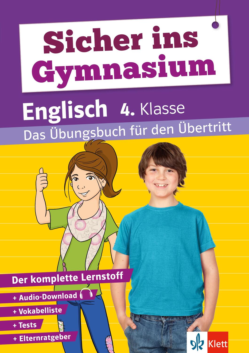 Cover: 9783129258743 | Klett Sicher ins Gymnasium Englisch 4. Klasse | Taschenbuch | 96 S.