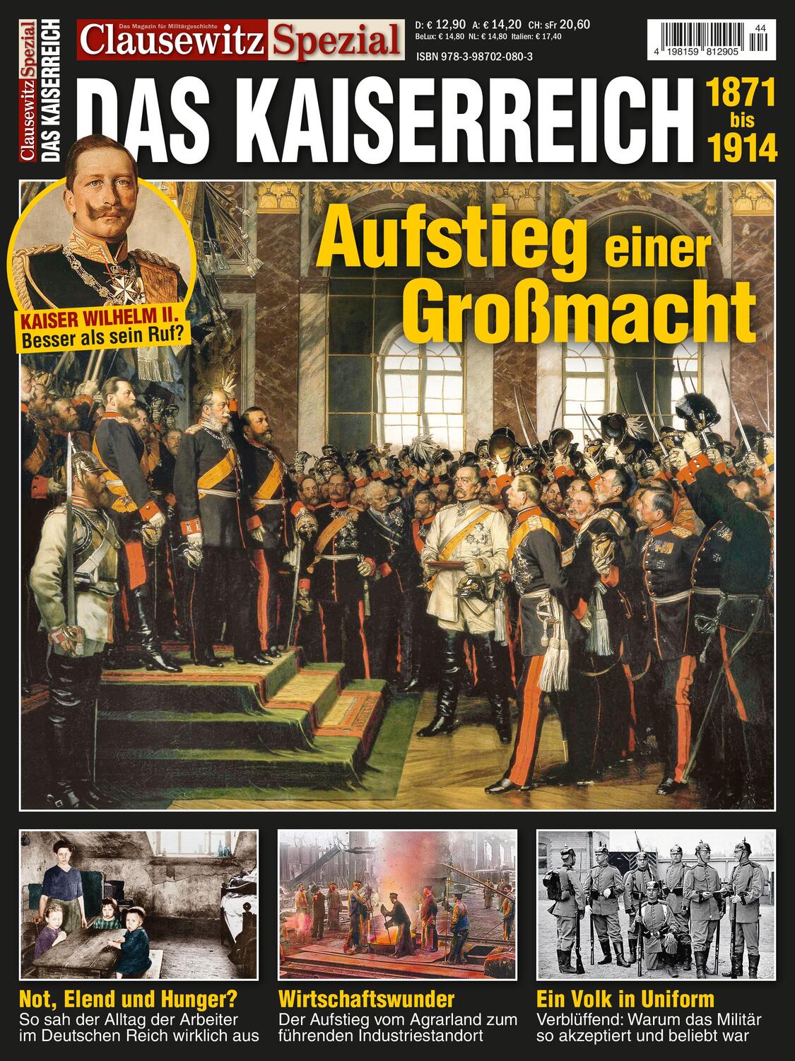 Cover: 9783987020803 | Clausewitz Spezial 44. Kaiserreich | Clausewitz Spezial 44 | Krüger
