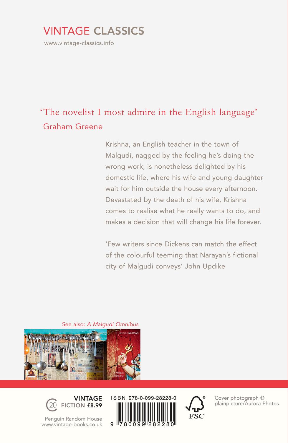 Rückseite: 9780099282280 | The English Teacher | R K Narayan | Taschenbuch | Englisch | 2001