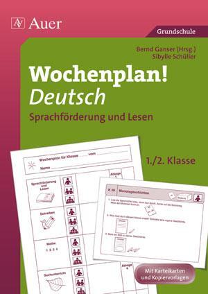 Cover: 9783403065777 | Wochenplan Deutsch, Sprachförderung/Lesen 1-2 | Sibylle Schüller