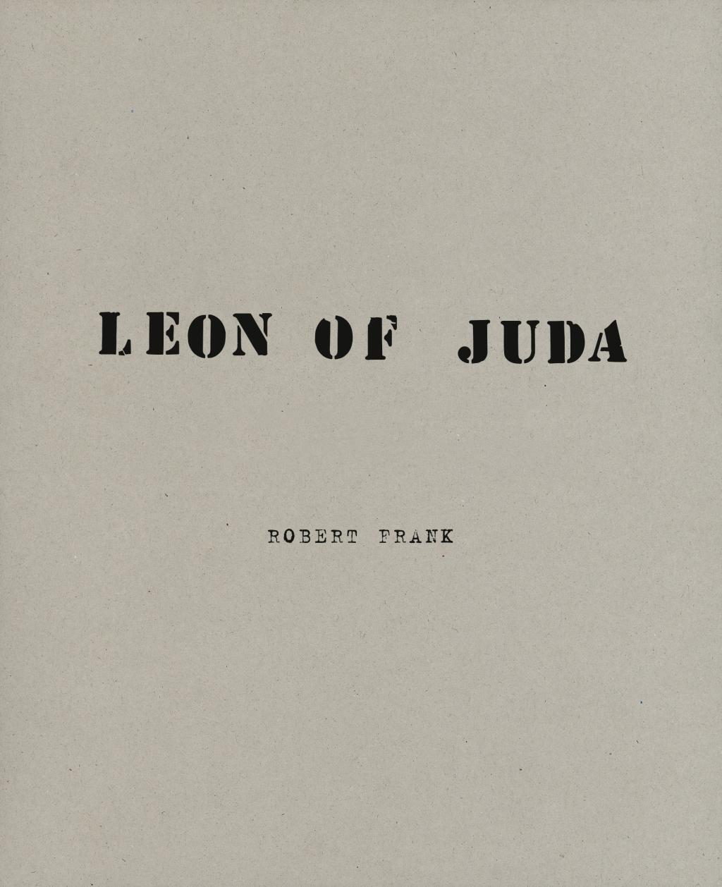 Cover: 9783958293113 | Leon of Juda | Robert Frank | Taschenbuch | 52 S. | Englisch | 2017